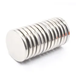 Aimant cylindre N35 en néodyme - 25 mm * 3 mm - 10 pièces