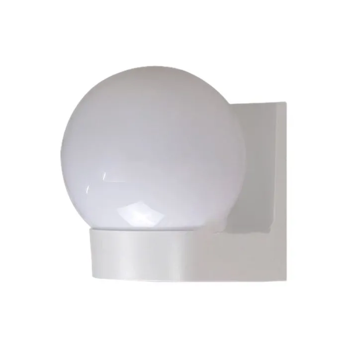 Moderne kuleformet lampe - utendørs vegglampe
