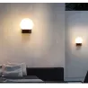 Moderne kuleformet lampe - utendørs vegglampe