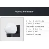 ApliquesLámpara moderna en forma de bola - aplique de exterior