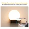 Moderne kuleformet lampe - utendørs vegglampe