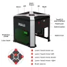 Wainlux - K6 - mini laser graveermachine - printer - snijplotter - houtbewerking - kunststof - 3000mw - WiFiGraveermachines