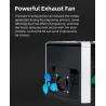 Wainlux - K6 - Mini-Lasergravurmaschine - Drucker - Schneideplotter - Holzbearbeitung - Kunststoff - 3000 MW - WiFi