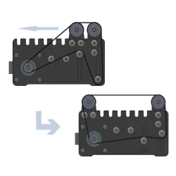 ORTUR YRR - lasergravermodul - Y-akse roterende rulle - dåser - glas