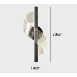 Moderne luxe wandlamp - LED - acryl schansWandlampen