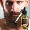 Óleo essencial para o crescimento da barba - anti queda de cabelo - cuidado nutritivo para a barba