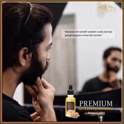 Óleo essencial para o crescimento da barba - anti queda de cabelo - cuidado nutritivo para a barba
