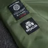 Bomber - kurtka pilotka - krótka wiatrówka - dwustronna - z naszywkami / zamek - typ slimKurtki