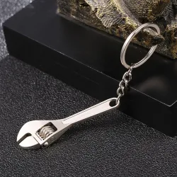 llaveroMini llave inglesa ajustable de metal - llavero
