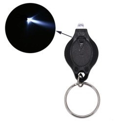 Mini chaveiro de bolso - lanterna - LED - 5 peças