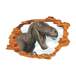 Dekorativ wallsticker - Jurassic Park - super dinosaur