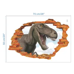 Sticker mural décoratif - Jurassic Park - super dinosaure