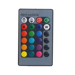 E12 E14 3W RGB LED 15 - ampoule bougie avec télécommande - changement de couleur