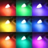 E12 E14 3W RGB LED 15 - kynttilälamppu kaukosäätimellä - värinvaihto