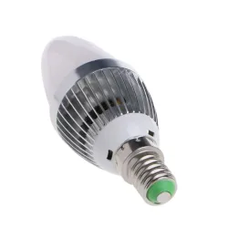 E14E12 E14 3W RGB LED 15 - bombilla vela con mando a distancia - cambio de color