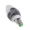 E12 E14 3W RGB LED 15 - ampoule bougie avec télécommande - changement de couleur
