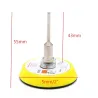2 tommers poleringspute - 3 mm skaft - for sliping / polering
