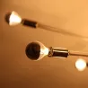 LED-pære - G45 sølv speilkule - dimbar - varmhvit - 4W - E12 - E14 - E26 - E27 - 10 stk.