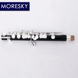 MORESKY - mini piccolo - C-key flute - cupronickel - silver platedMusical Instruments