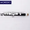 MORESKY - mini piccolo - C-nøkkelfløyte - cupronickel - sølvbelagt