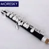 MORESKY - mini piccolo - C-nøglefløjte - cupronickel - forsølvet