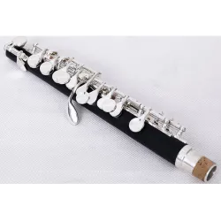 MORESKY - mini piccolo - C-Key flute - cupronickel - silver plated - with caseMusical Instruments