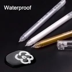 Bolígrafos & lápices?Bolígrafo de dibujo en gel - Resaltador - Marcadores artísticos - Resistente al agua - 0,6 mm