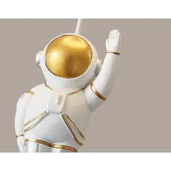 Nordisk stil - ballongformet taklampe - med astronaut - LED