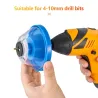 Støvsamler - beskyttelsesdeksel - for elektrisk drill