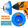 Collecteur de poussière - capot de protection - pour perceuse électrique
