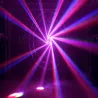 Luce di scena a LED - testa mobile a croce - controllo DMX - proiettore laser