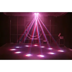 LED stage light - cross moving head - DMX control - laser projectorStage & events lighting
