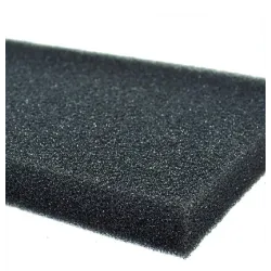 AcuarioFiltro de algodón bioquímico negro - esponja - para acuario - 50*12*2cm
