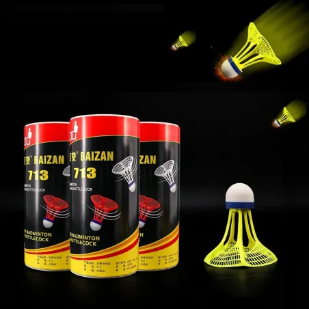 Volano da badminton - pallina di plastica - originale - 3 pezzi