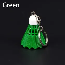 Mini badmintonshuttle - sleutelhangerSleutelhangers
