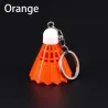 Mini badmintonshuttle - sleutelhangerSleutelhangers