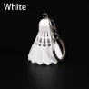 Mini badminton shuttlecock - keychainKeyrings