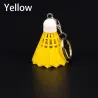 Mini peteca de badminton - chaveiro