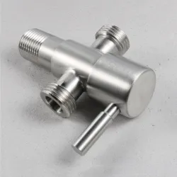 Grifos de cocinaVálvula de control de ángulo - conector de 3 vías - desviador de ducha - bidé - fregadero
