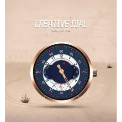 SINOBI - montre à quartz à la mode - étanche - bracelet en cuir
