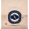 SINOBI - montre à quartz à la mode - étanche - bracelet en cuir
