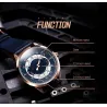 SINOBI - montre à quartz à la mode - étanche - bracelet en cuir