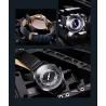 SINOBI - montre à quartz à la mode - étanche - bracelet en cuir