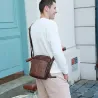 Petit sac à bandoulière élégant - cuir véritable