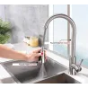 Keuken uittrekbare kraan - watersproeier - verstelbare sproeikopKeukenkranen