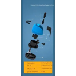 Aquarium water pump - filter pump - ultra-quiet - low suction - 10W - 80WPumps