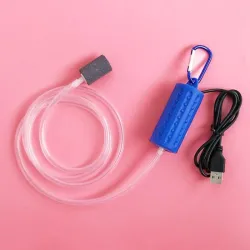 Mini pompa acqua - pompa aria ossigeno - USB - silenziosa - risparmio energetico - per acquario - fontane