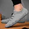 Stilfulde ruskindssneakers - slip on loafers