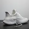 Sportowe buty do biegania - sznurowane trampki - oddychająca siateczka - lekkieBieganie