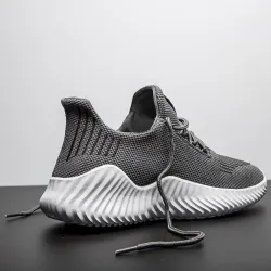 Sportowe buty do biegania - sznurowane trampki - oddychająca siateczka - lekkieBieganie